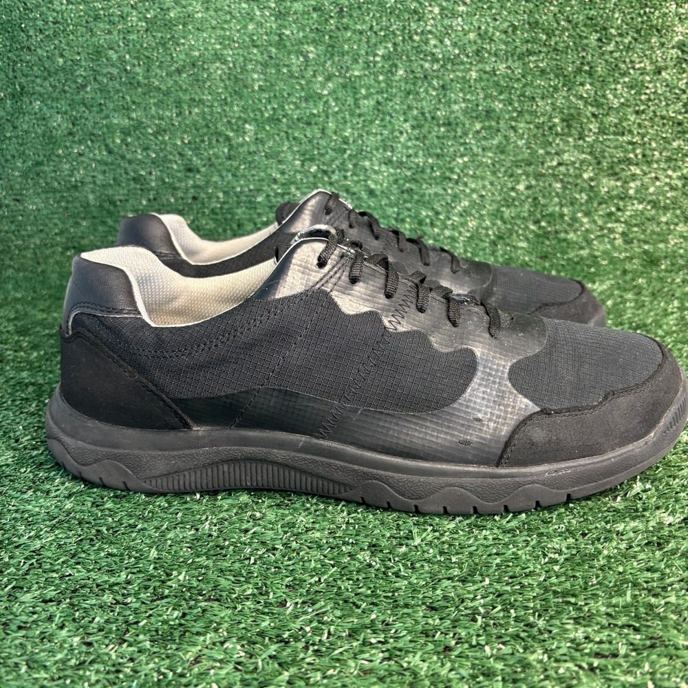 Clarks Votta Edge Mesh Lightweight Casual Walking Sneaker Black Mens 11.5 Wide